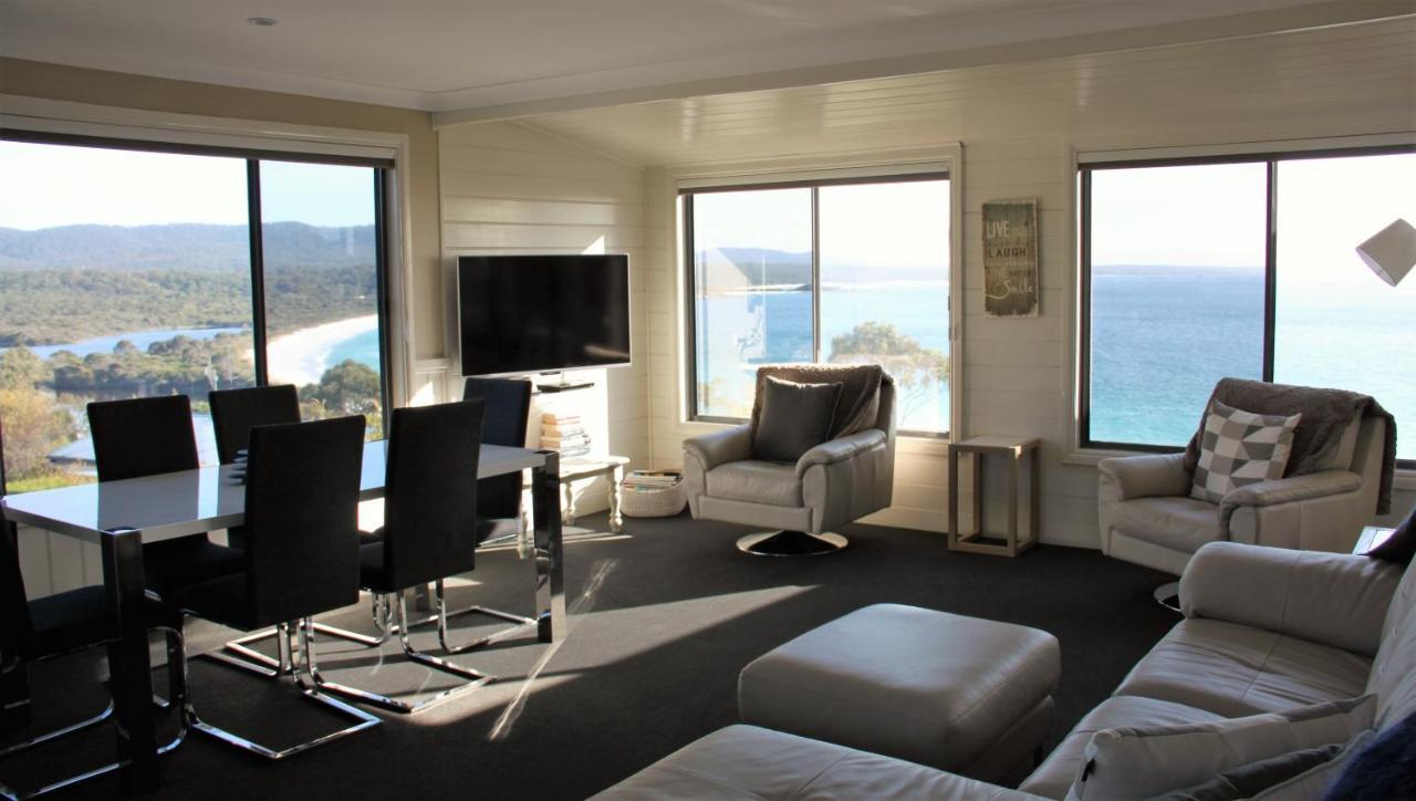 Sea Eagle Cottage Amazing Views Of Bay Of Fires Binalong Bay Eksteriør billede